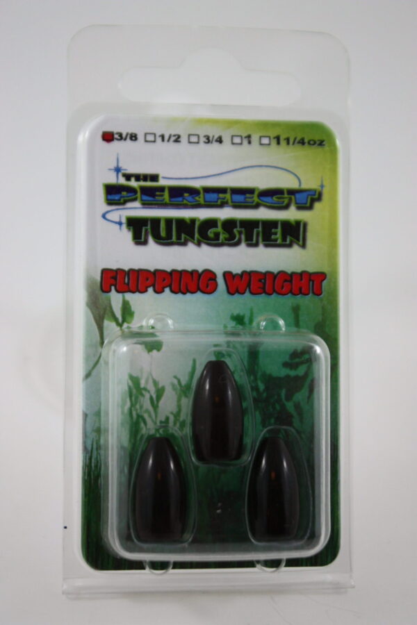3/8 oz Tungsten Flipping Weights-3 pack - The Perfect Jig