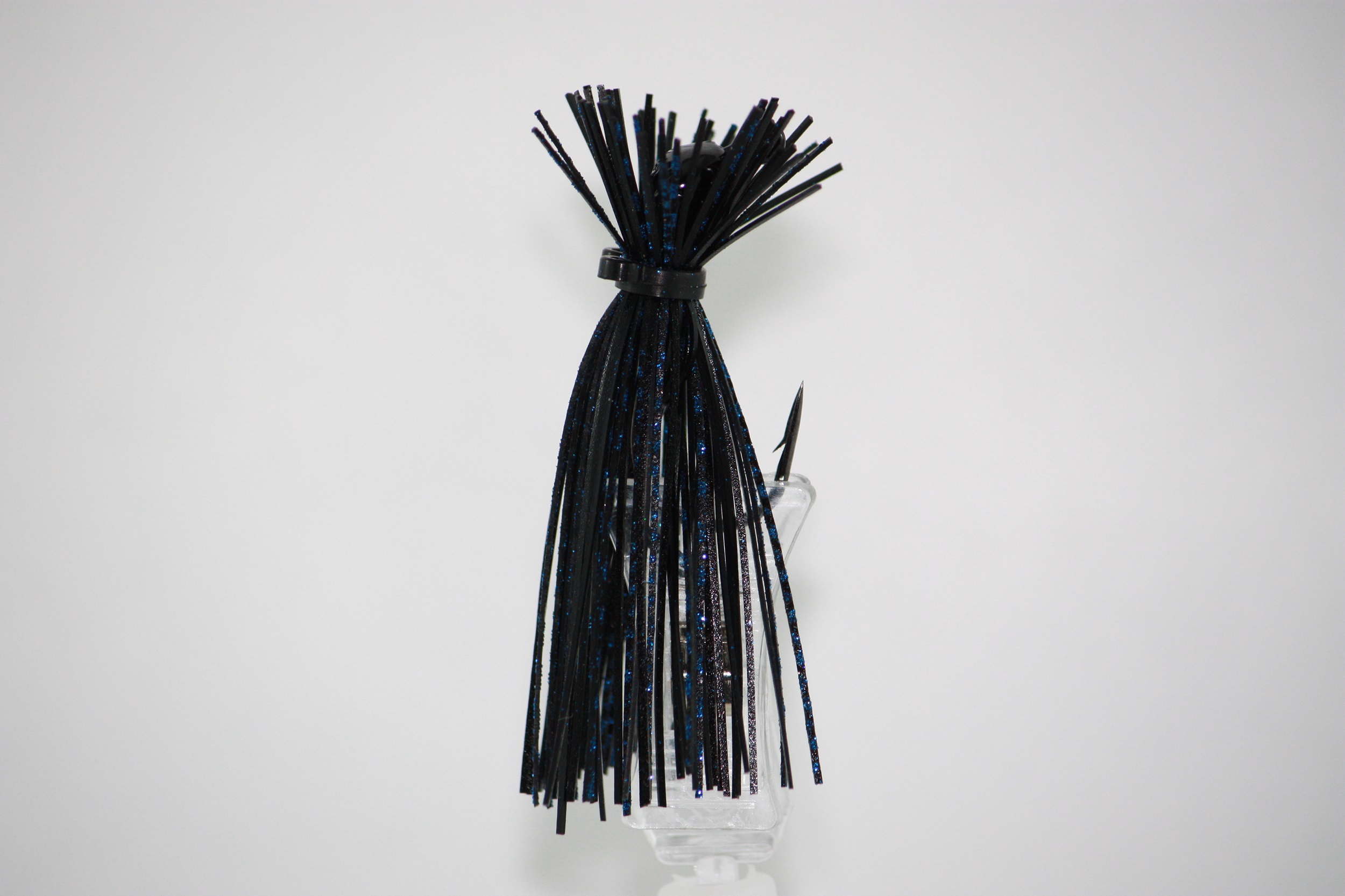 1/4 oz Black/Blue Craw Finesse Jig - The Perfect Jig