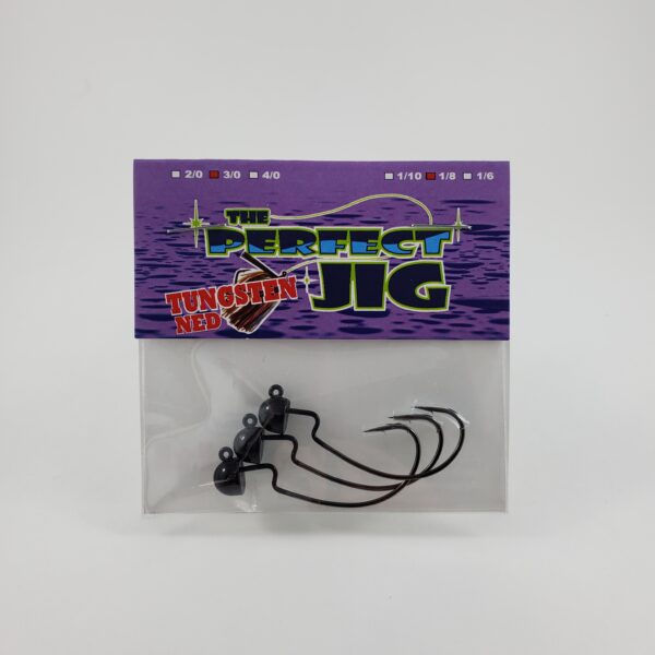 Ned Rig Jig Hook Kits,15-Pieces Finesse Mushroom