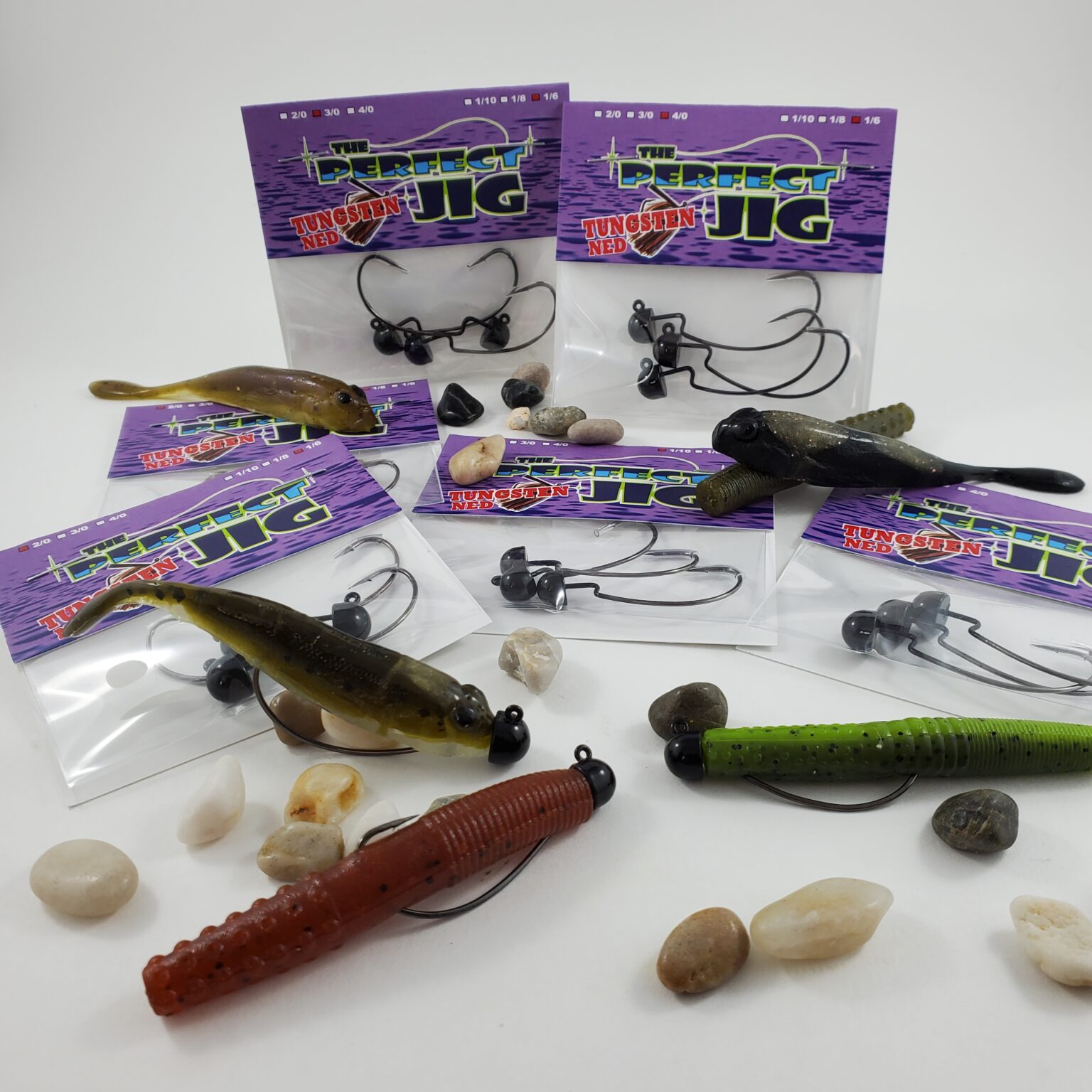 Tungsten EWG Ned head 3/0 Hook The Perfect Jig