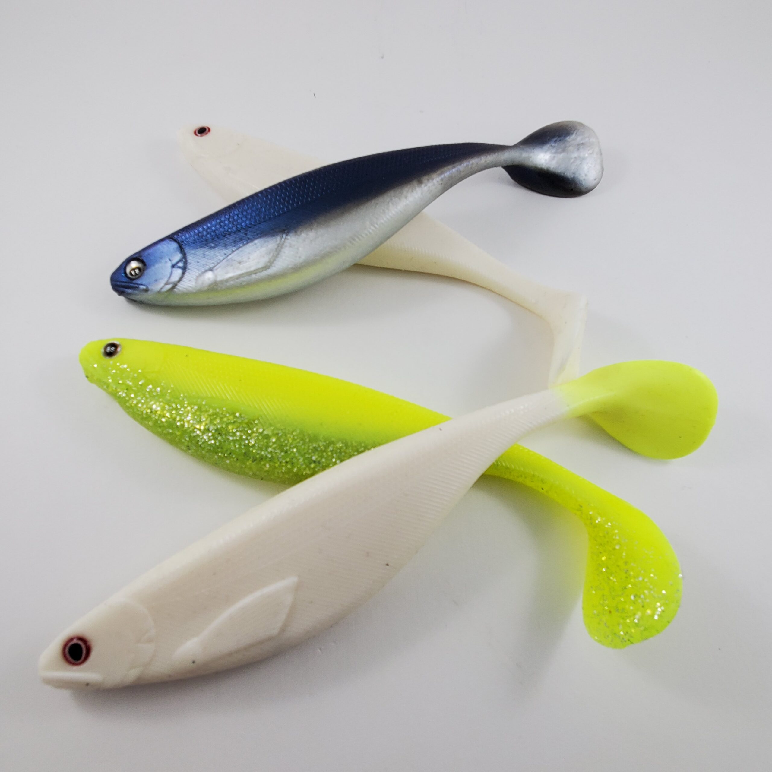 Chartreuse Tip- 6 Mag Shad